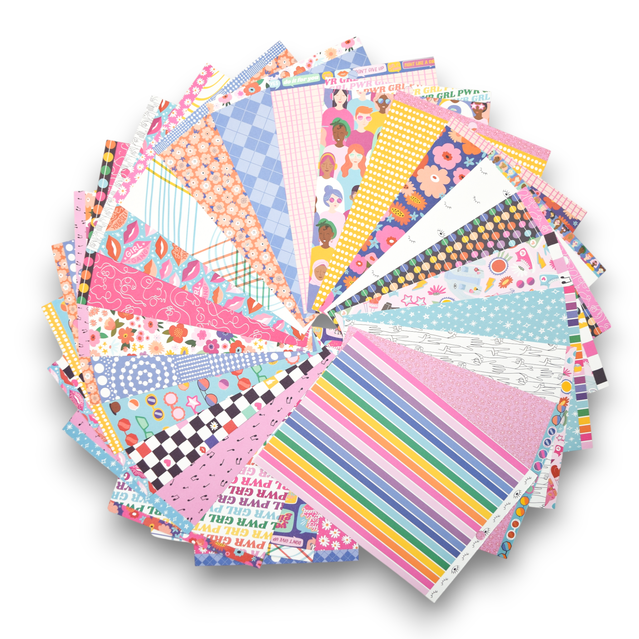 Hey Girl - 6x8 Patterned Paper Pack